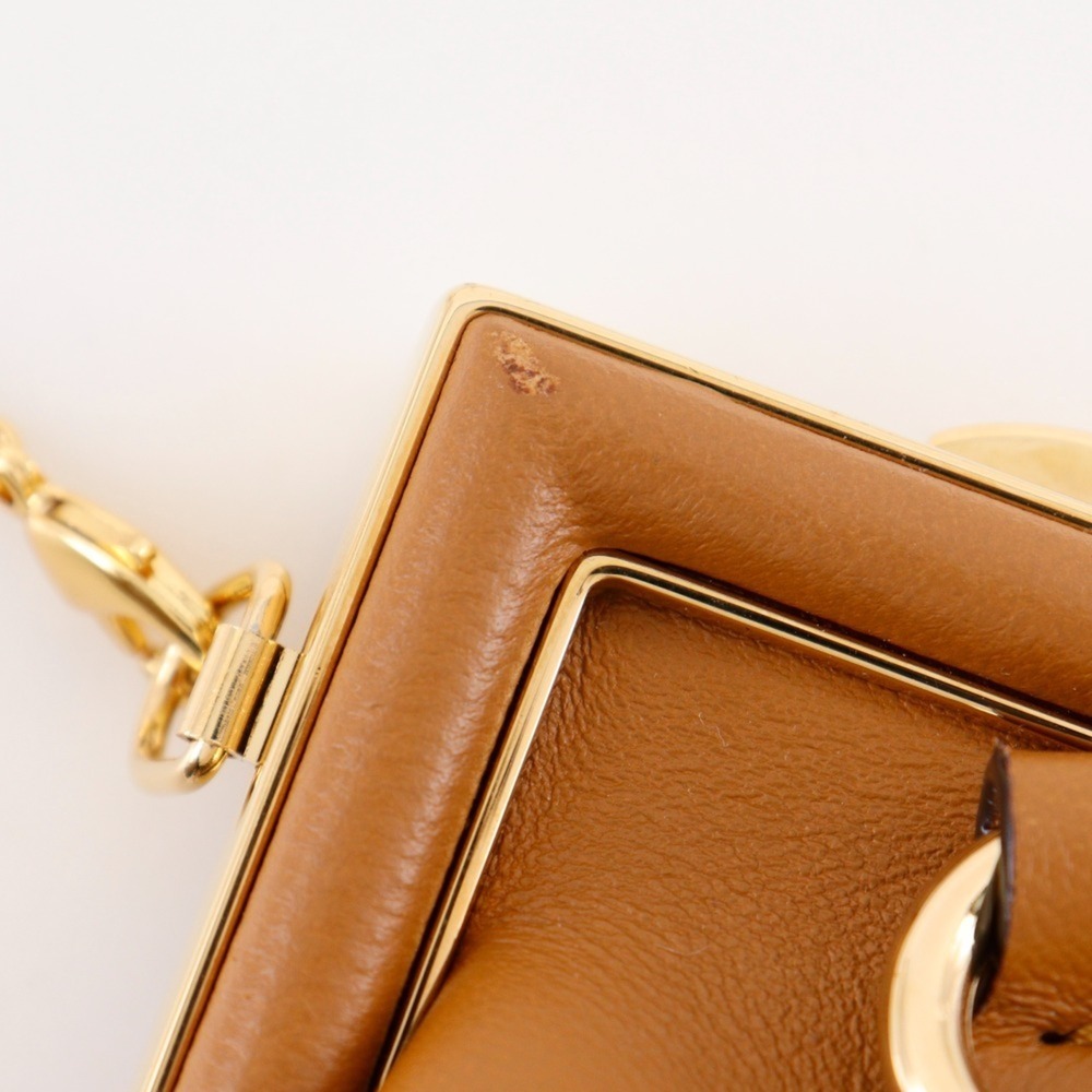 FENDI Brown Leather Shoulder Bag - Picture 10 of 16